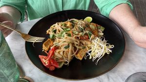 Pad Thaii  at Plant Bistro in Ubud