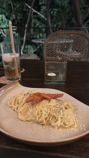 Carbonara   at Plant Bistro in Ubud