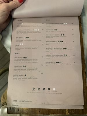 Menu july 2025  at Plant Bistro in Ubud
