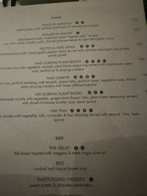   at Plant Bistro in Ubud