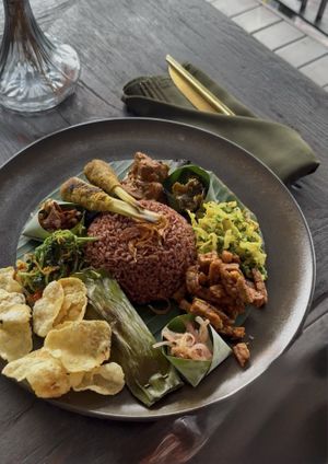 Nasi campur   at Plant Bistro in Ubud