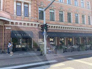 Street view  at Fontana in Turku