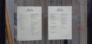 Menu 2024 at Foelie in Antwerpen