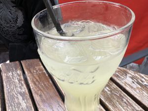 lemonade (house-made, it seems)  at Spaghetti House - Holborn in London