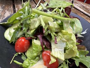 side salat  at Spaghetti House - Holborn in London