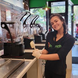 Customer service at Kwench in Amherst