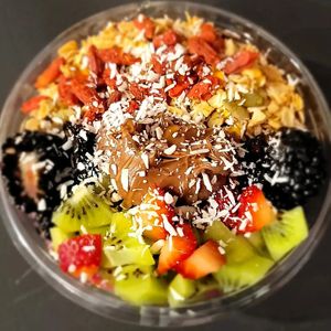 Açai bowl at Kwench in Amherst