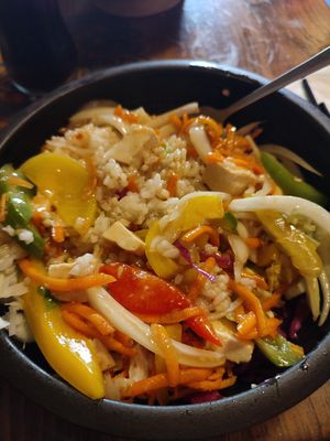 Bowl (ask to take the egg off for vegan) 14€ at Umami Ramen in Bordeaux