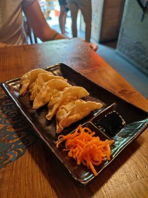 Vegetable Gyozas 7€ at Umami Ramen in Bordeaux