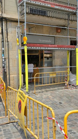 Small place at La Carmanyola in Girona