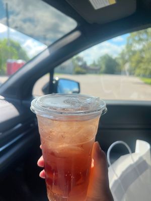Cold tea   at The Tea Corner Emporium  in Oscoda