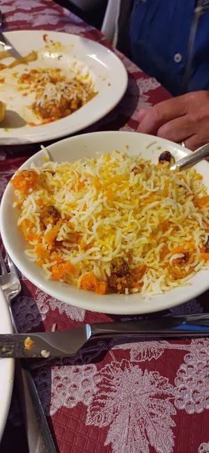 Kashmiri Rice at Restaurante Tandoori in Gijon