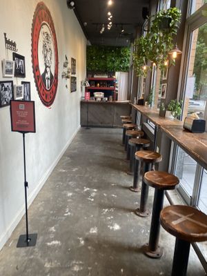 Inside  at Bombay Sandwich Co. in New York City