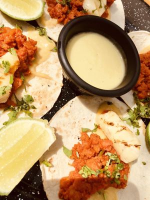 Vegan tacos at Bio & Natural - Con Constituyentes in Playa Del Carmen