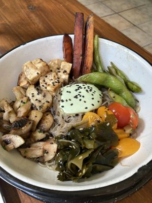 Teriyaki tofu bowl  at Bio & Natural - Con Constituyentes in Playa Del Carmen