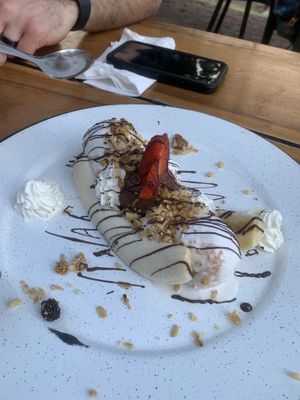 The banana split. Soooo good!! Highly recommend!! at Bio & Natural - Con Constituyentes in Playa Del Carmen