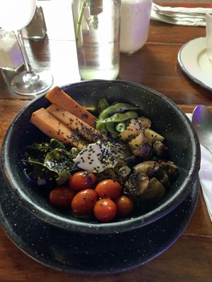 Teriyaki bowl  at Bio & Natural - Con Constituyentes in Playa Del Carmen