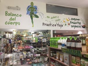 Store in back at Bio & Natural - Con Constituyentes in Playa Del Carmen