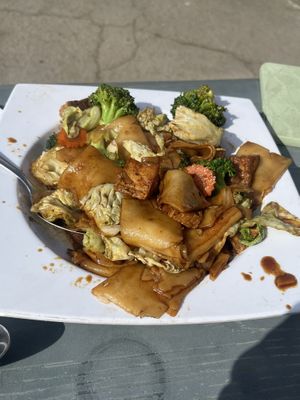   at New Thai Cuisine in Merced