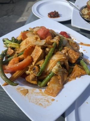   at New Thai Cuisine in Merced