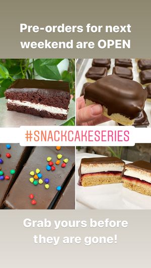 #snackcakeseries at Fairly Frosted in Hamilton