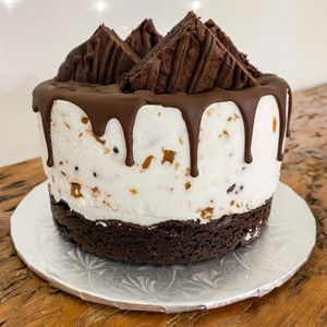 Skor-style ice cream cake  at Fairly Frosted in Hamilton