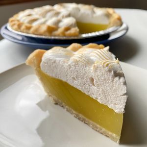 Lemon meringue pie  at Fairly Frosted in Hamilton