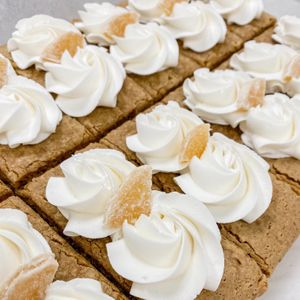 Gingerbread Blondies  at Fairly Frosted in Hamilton