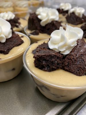 Butterscotch pudding parfaits at Fairly Frosted in Hamilton