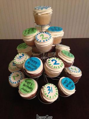 Birthday Cupcakes for two Birthday Boys at Fairly Frosted in Hamilton