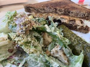 Caesar and Rueben   at Buffalo Rouge Brewing in Kelowna