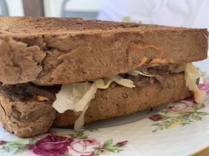 Rueben  at Buffalo Rouge Brewing in Kelowna