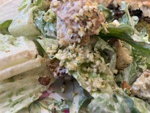 Salad  at Buffalo Rouge Brewing in Kelowna