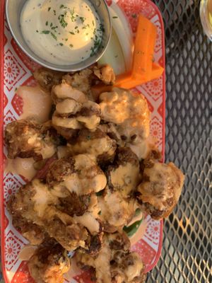 Wings  at Buffalo Rouge Brewing in Kelowna