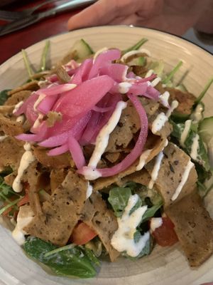 Gyro Bowl  at Buffalo Rouge Brewing in Kelowna
