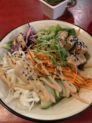 Vermicelli Bowl  at Buffalo Rouge Brewing in Kelowna