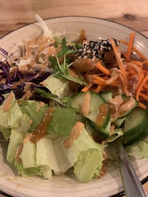 Noodle Salad  at Buffalo Rouge Brewing in Kelowna