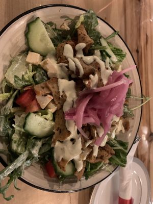 Gyro Bowl  at Buffalo Rouge Brewing in Kelowna