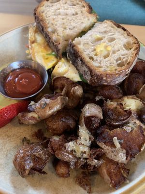 Veg Benny  at Buffalo Rouge Brewing in Kelowna