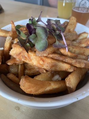 Poutine!  at Buffalo Rouge Brewing in Kelowna