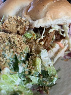 Sliders  at Buffalo Rouge Brewing in Kelowna