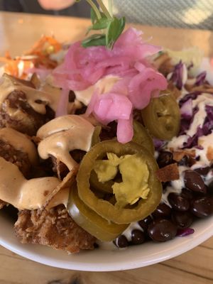 Ranchero Bowl  at Buffalo Rouge Brewing in Kelowna