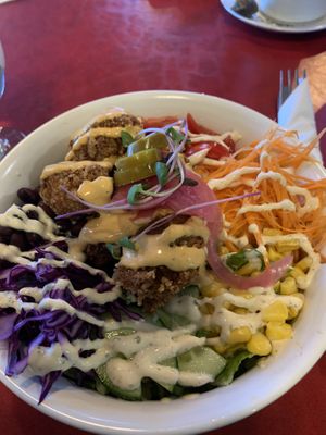 Rainbow Bowl  at Buffalo Rouge Brewing in Kelowna