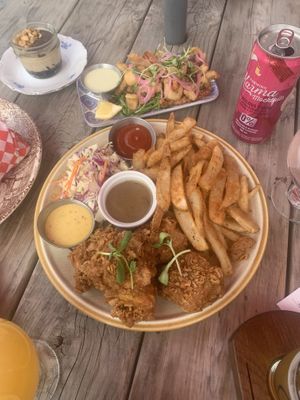 Kentucky Tofu  at Buffalo Rouge Brewing in Kelowna