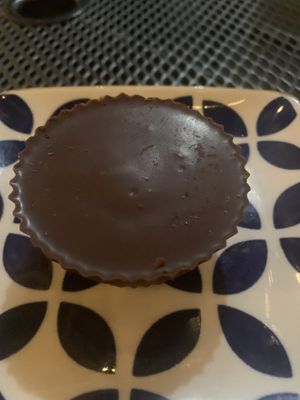 House made peanut butter chocolate cup  at Buffalo Rouge Brewing in Kelowna