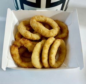 Onion rings  at Naughty Vegan  in Dubai