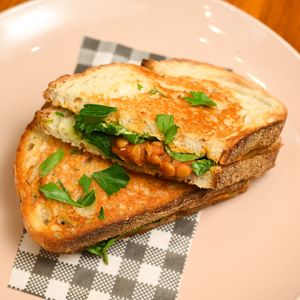 OG Toastie at Lil Mahs in Wollongong