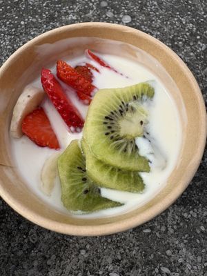 Coconut yoghurt  at Bali Coffee & Brunch in Girona