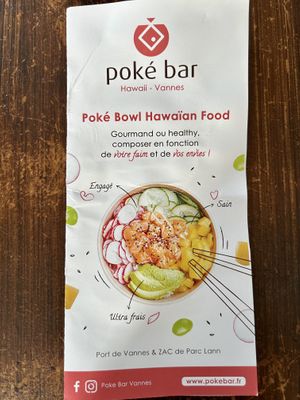 Lovely Poke’ bar near the port  at Poké Bar in Vannes