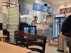 Inside at GazaKjøkken in Oslo